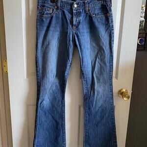 Abercrombie lowrise bootcut jeans